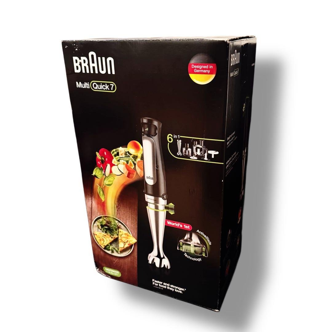 【新品未使用】ブラウン マルチクイック7 MQ7080XG ハンドブレンダー
