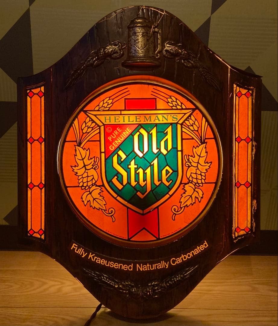 オールドスタイルビール ヴィンテージ ネオンサイン アメリカン雑貨 ランプ 看板