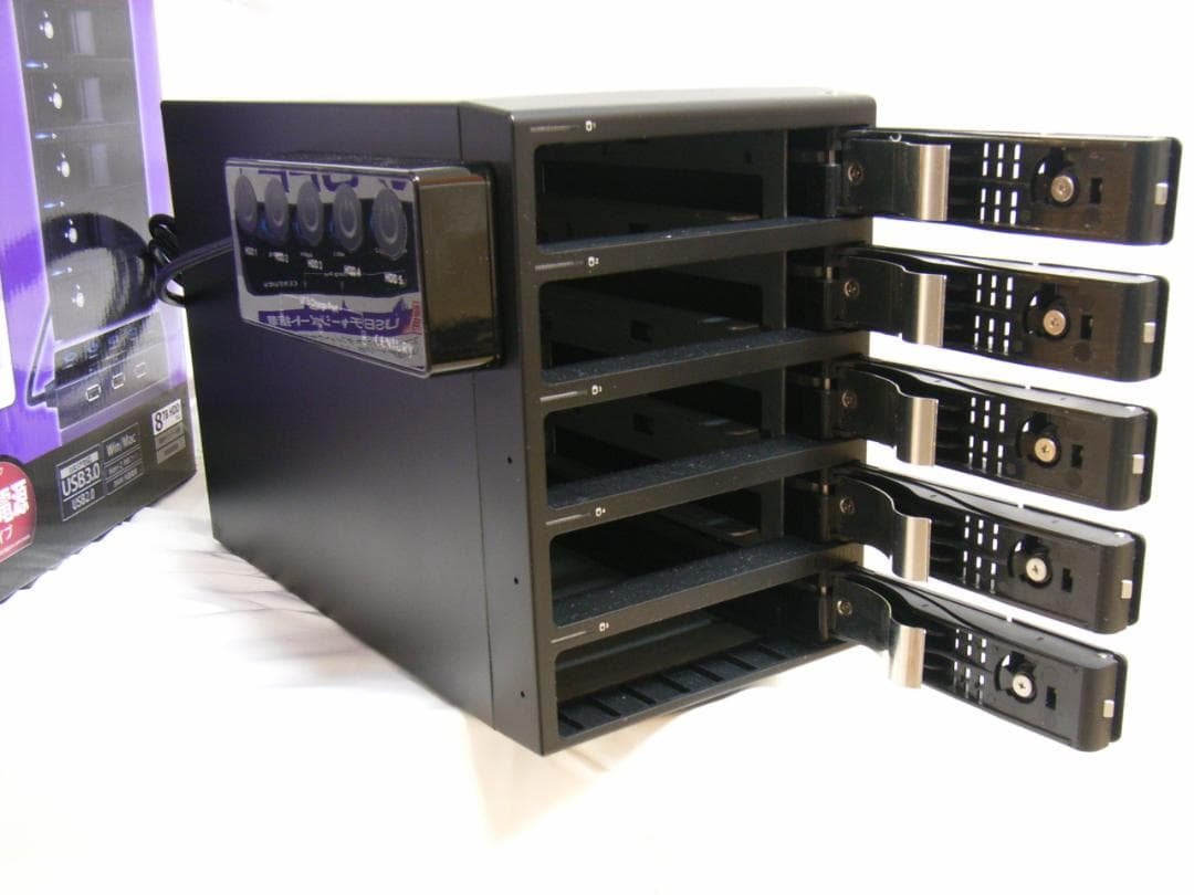 センチュリー 裸族のカプセルホテル5Bay CRCH535U3ISC