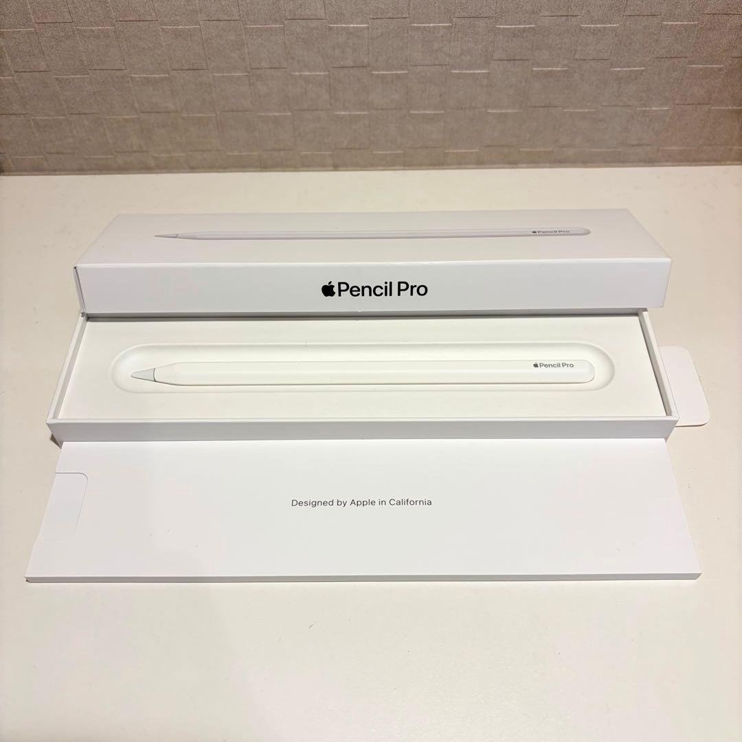 Apple Pencil Pro ホワイト 元箱付き