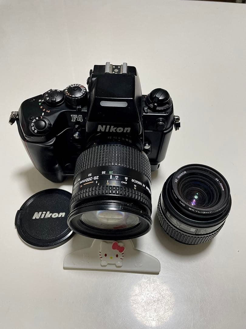 Nikon F4 美品MB-21 ボディ+ AF NIKKOR レンズ2本セット