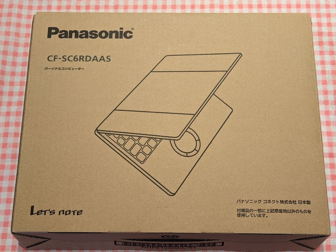新品 最新機種 Panasonic Let’s Note CF-SC6