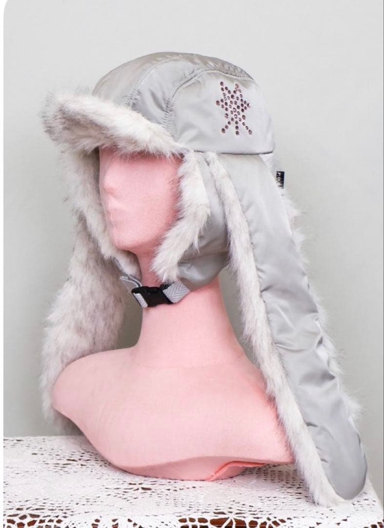 新品rurumu usa-mimi flight cap