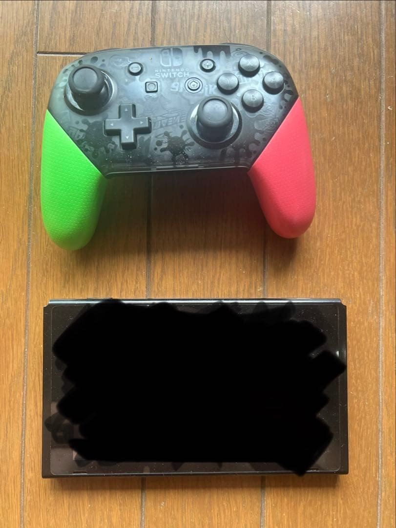 nintedo switch スプラトゥーン2 プロコン　セット売り