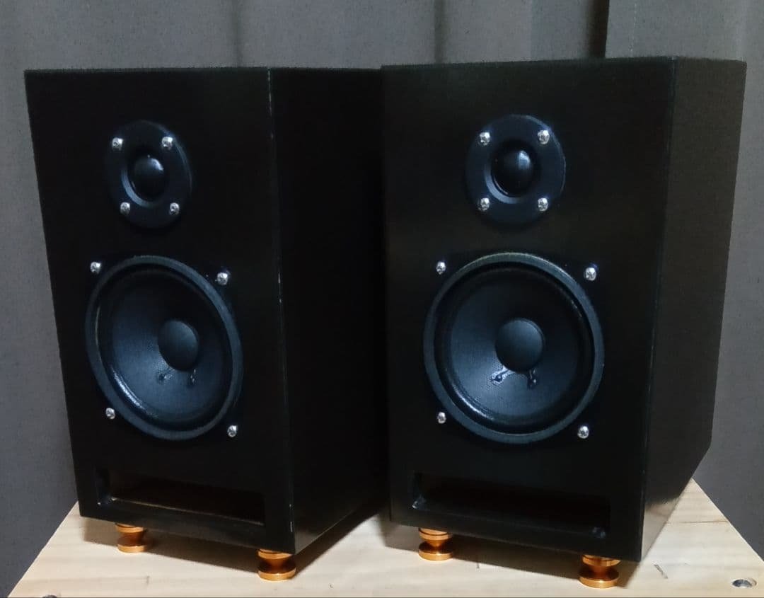 自作　2wayバックロードホーン式スピーカー