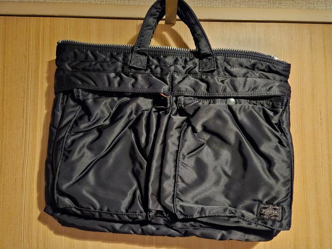 PORTER タンカーブラックトートバッグ