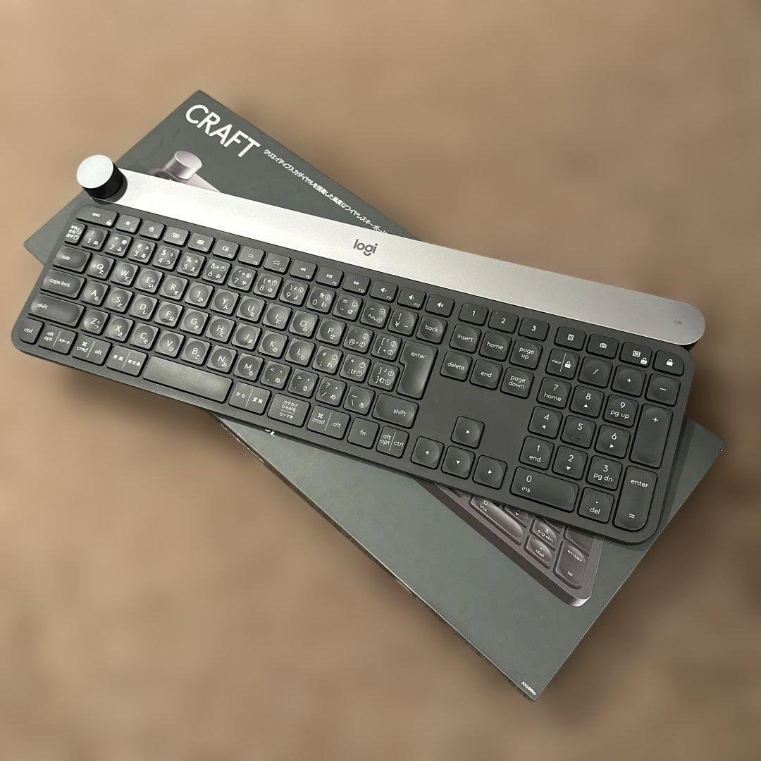 Logicool CRAFT 日本語キーボード ダイヤル付き