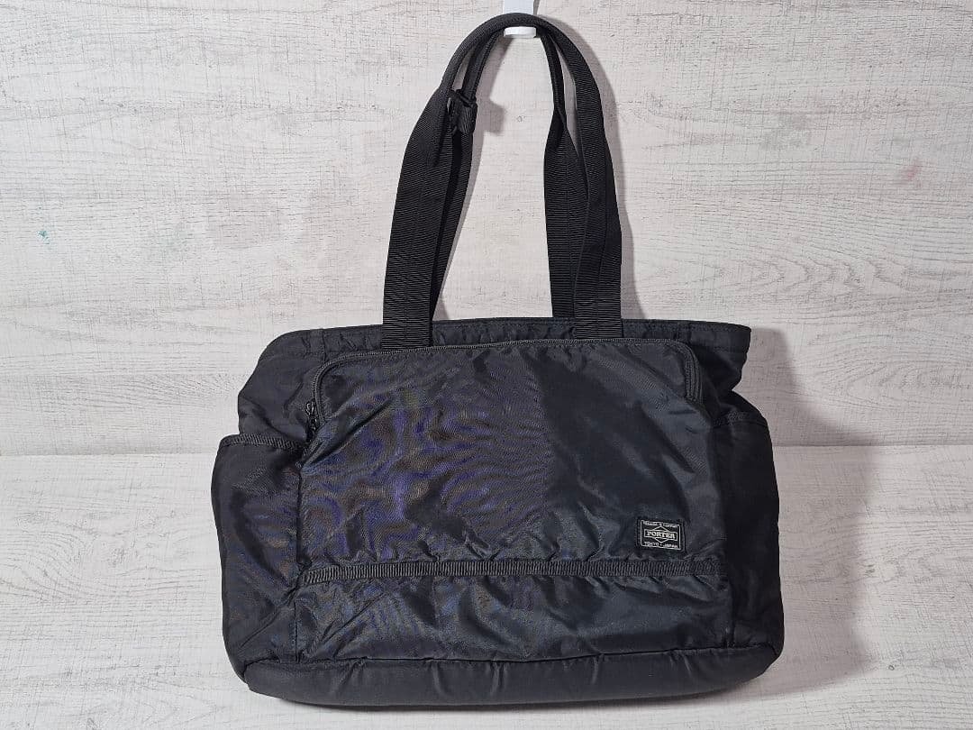 PORTER フラッシュトートバッグ 美品吉田カバン ブラック 黒 ポーター