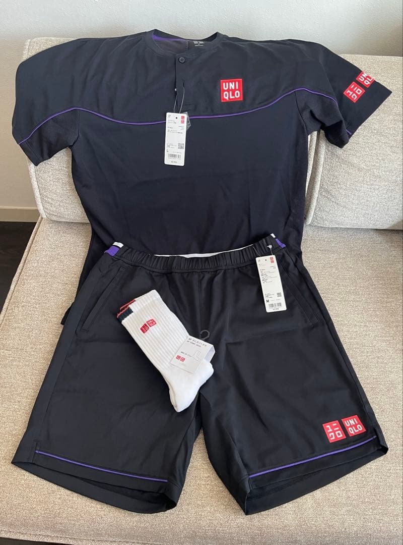 [新品未使用] UNIQLOフェデラー　2022USオープンレプリカ3点セット
