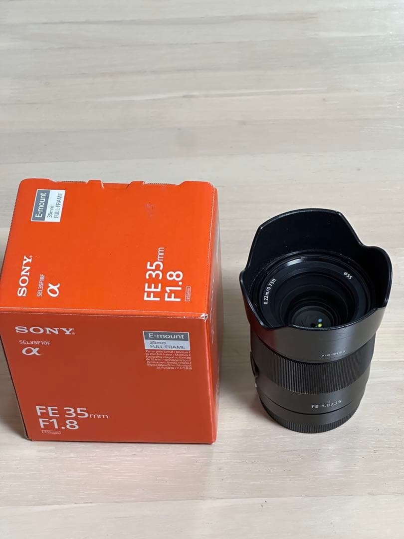 SONY FE 35mm F1.8 レンズ
