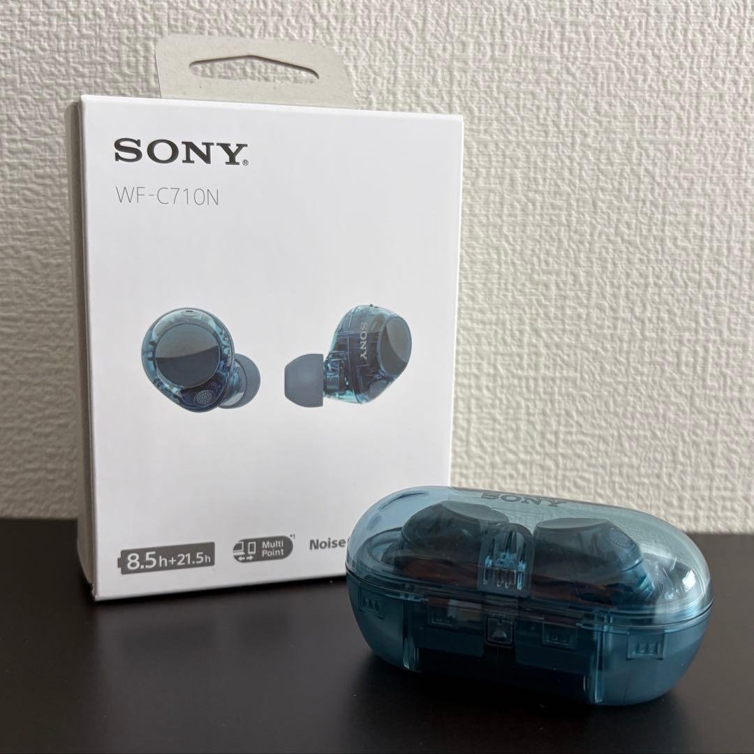 SONY WF-C710N グラスブルー