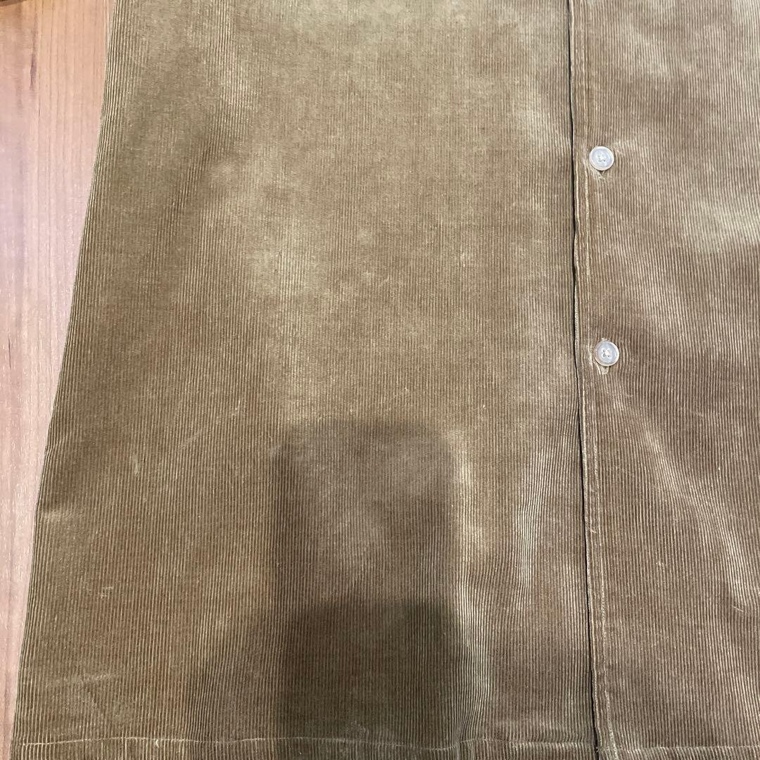 キ*プ様 AURALEE FINX CORDUROY SHIRT KHAKI