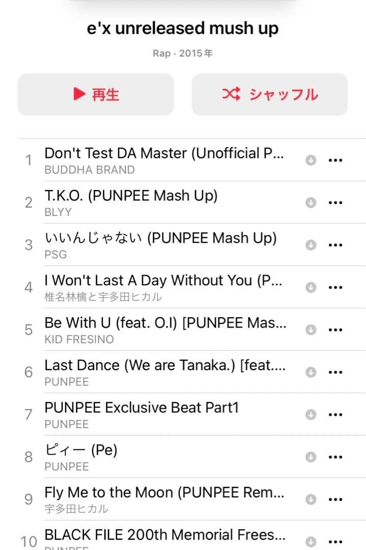 punpee 未収録音源
