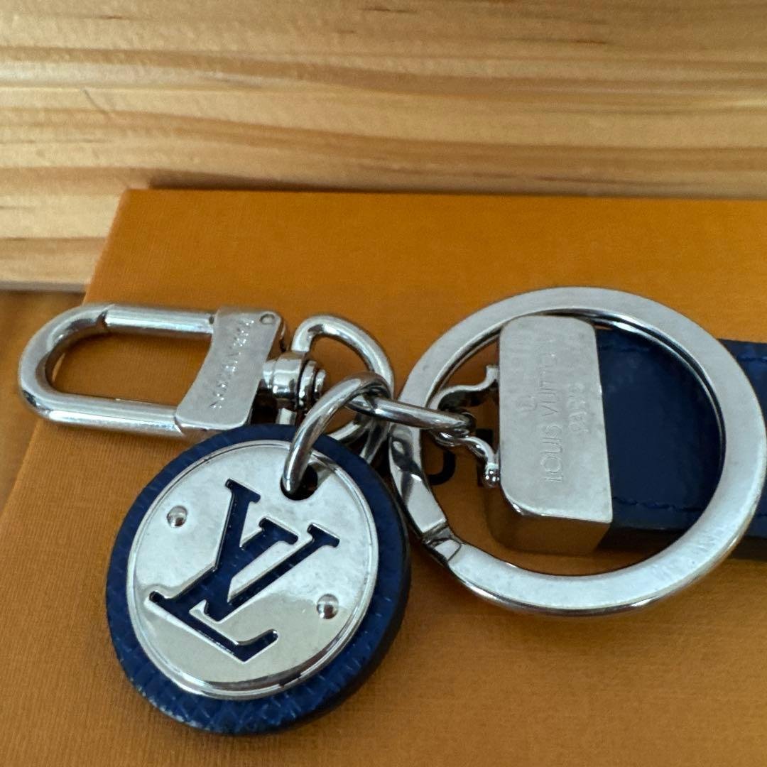 Louis Vuitton ネイビー キーホルダー