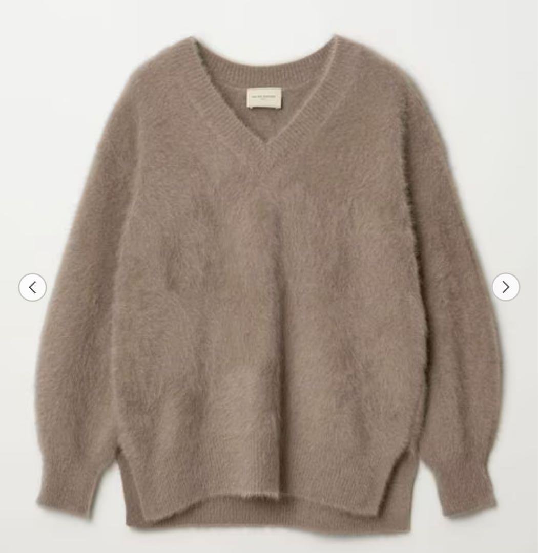 UNITED ARROWS フォックスカシミヤ Vネック ニット