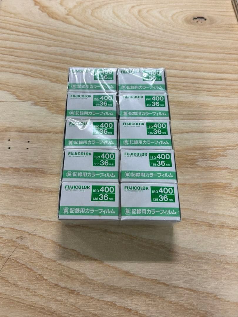 記録用カラーフィルム・ISO感動400 24×36mm 135 36枚撮×10