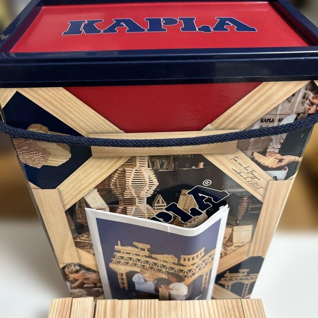 ほぼ未使用 美品 KAPLA 200ピース 積み木 木製 知育玩具