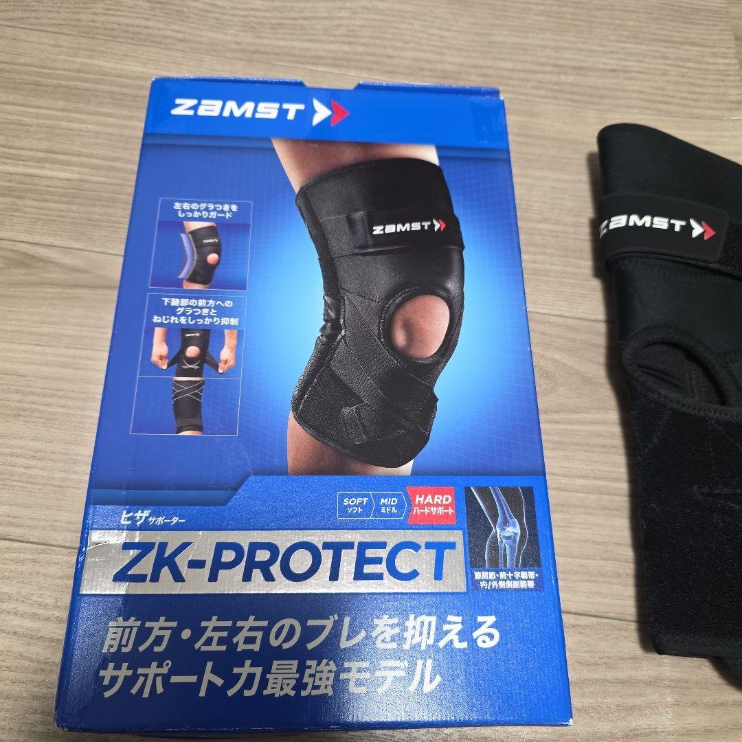 ZAMST ZK-PROTECT 膝サポーター　Mサイズ　2個セット