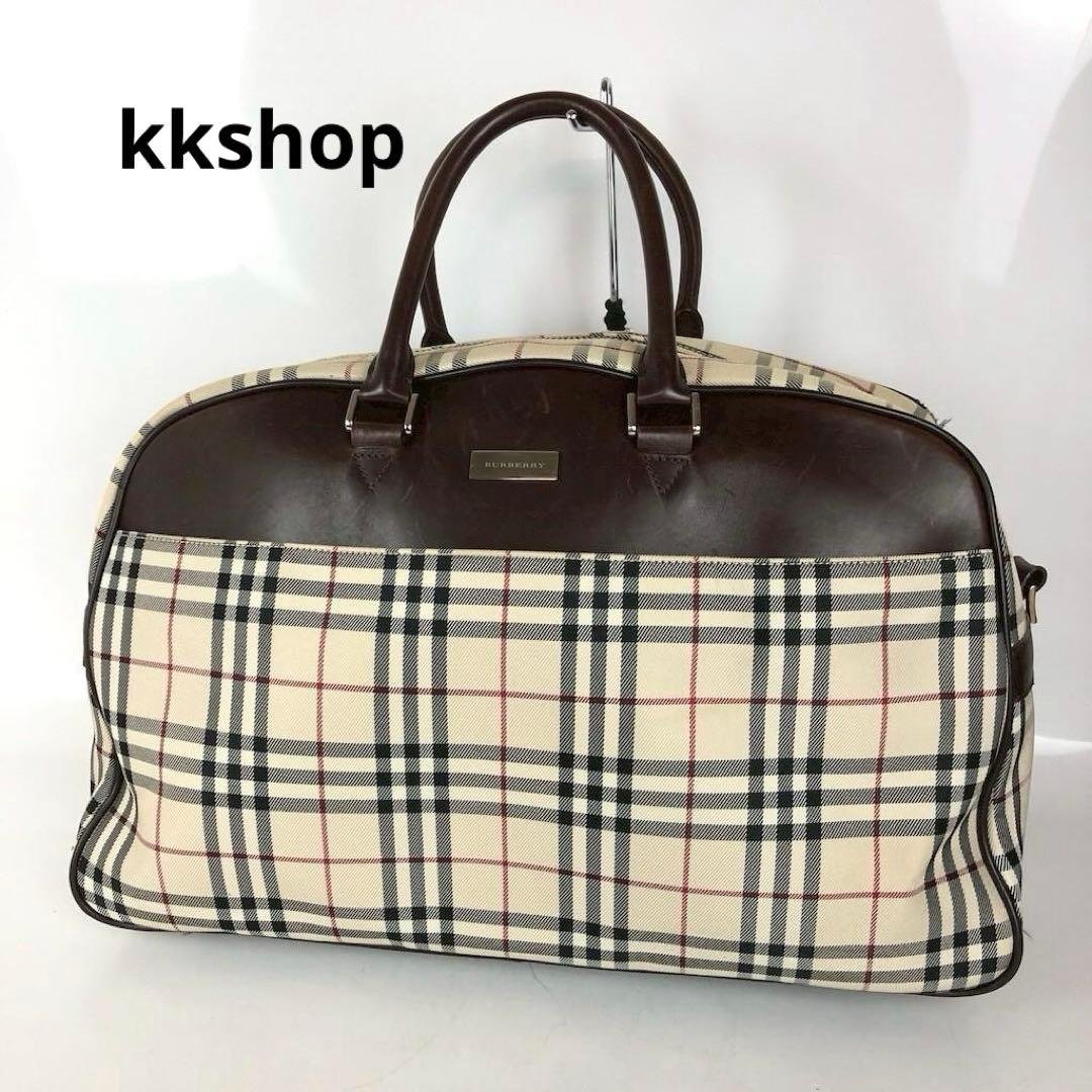 BURBERRY バーバリー ノバチェック ハンドバッグ レディース ブランド