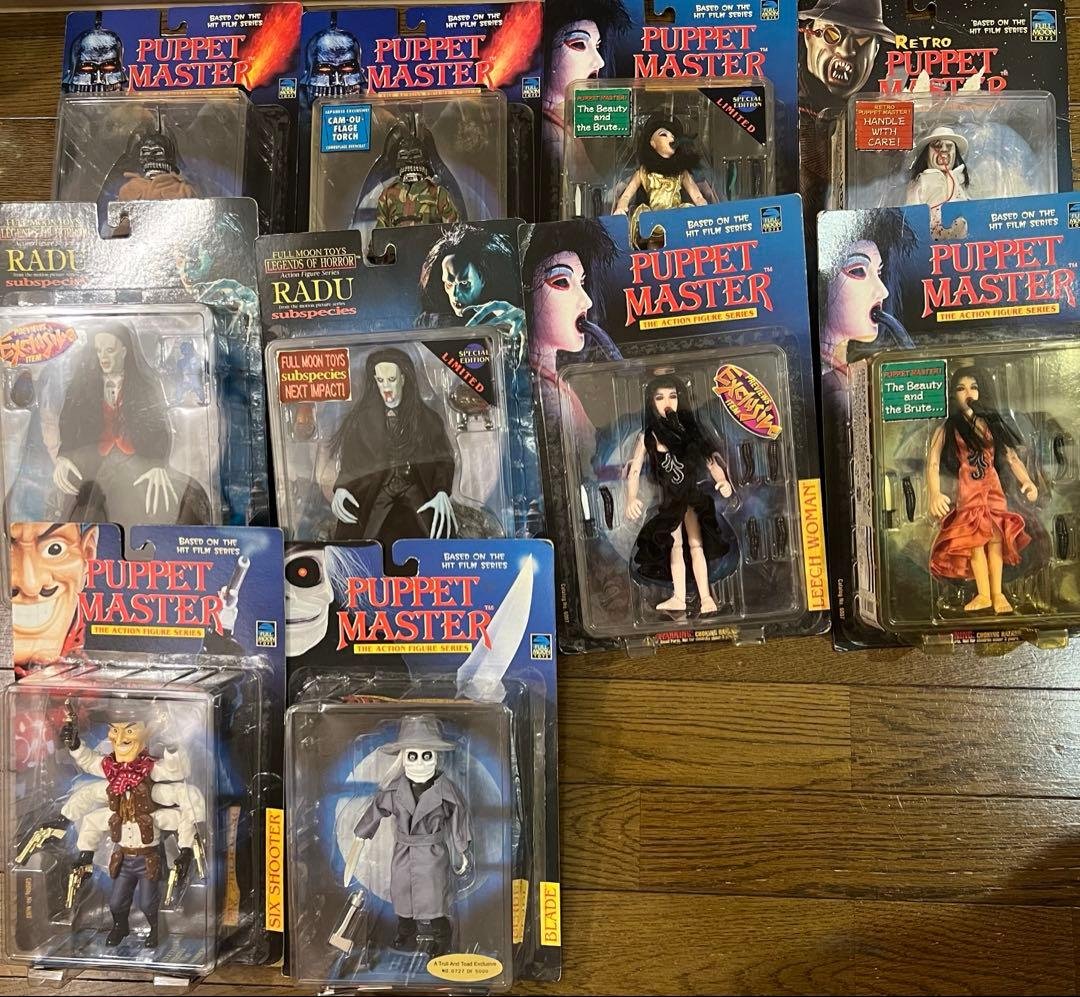パペットマスター フィギュア 10点セット フルムーントイズ メディコムトイ