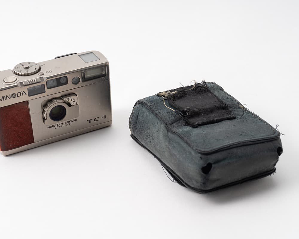 【ジャンク品】MINOLTA フィルムカメラ TC-1 ミノルタ
