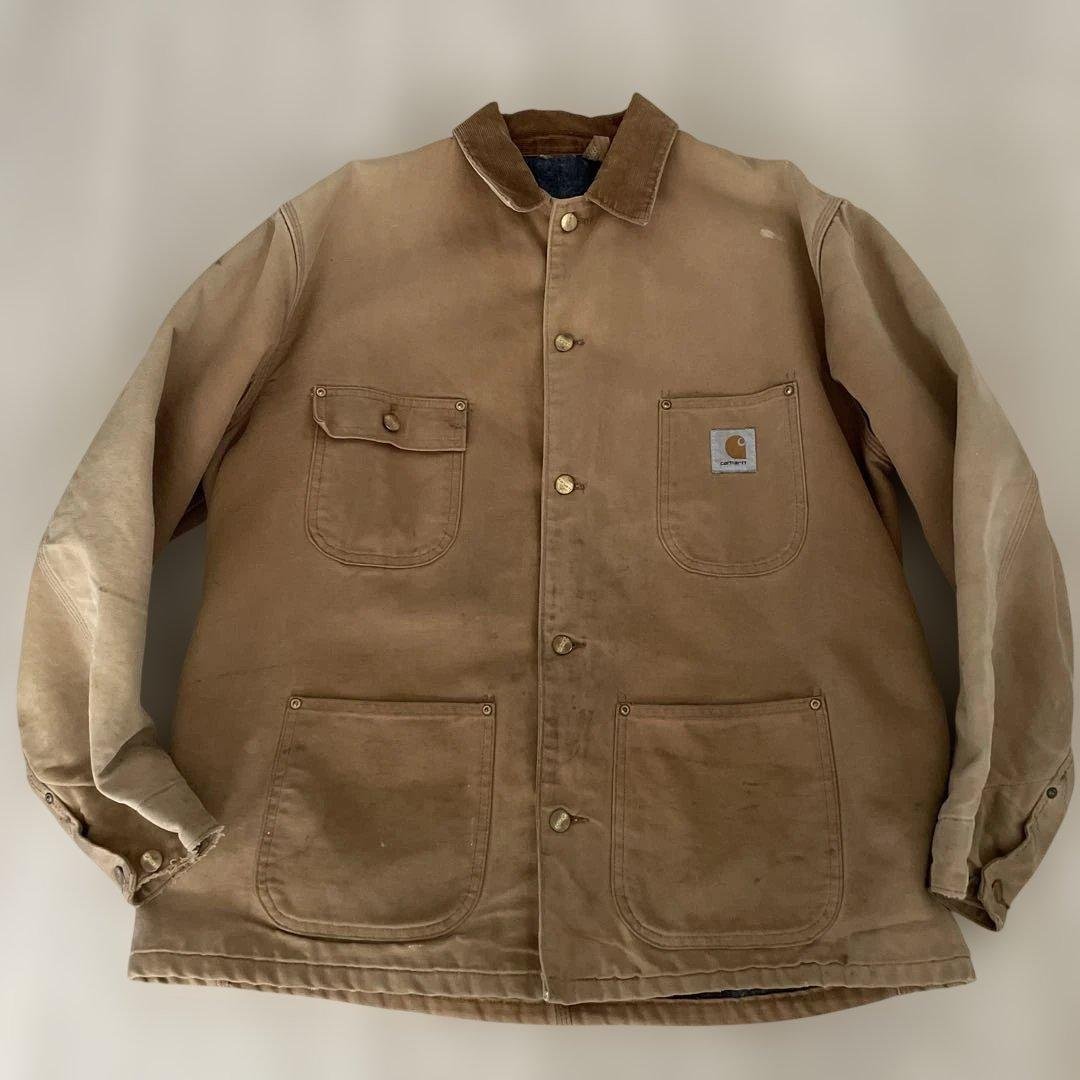 Carhartt カーハート　カバーオールジャケットチョアコート　ブラウン