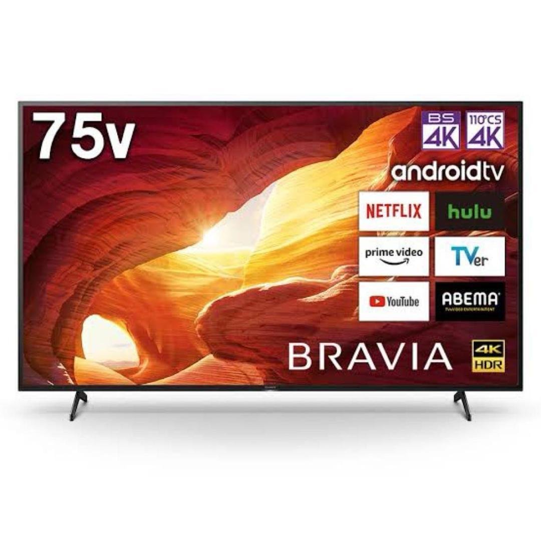 SONY BRAVIA KJ-75X8000H＋EQUALS WALL スタンド