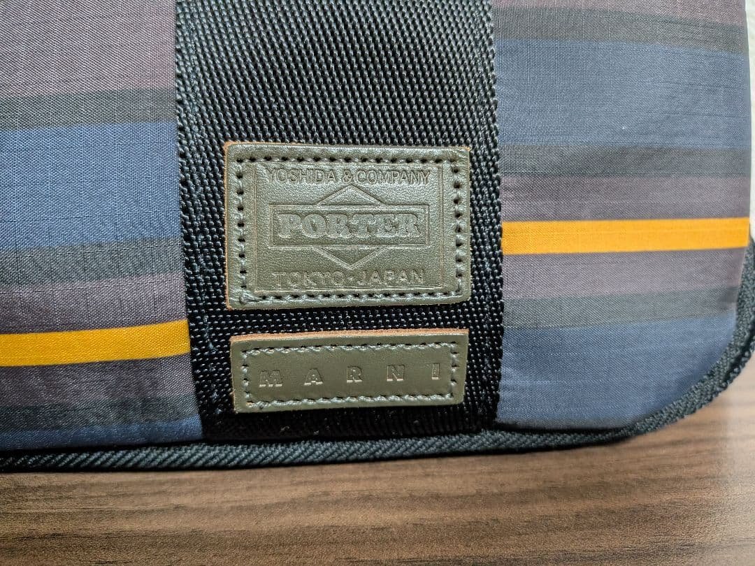 PORTER MARUNI トートバッグ ストライプ
