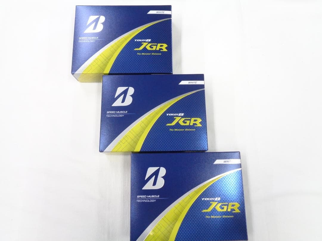 ★新品未使用★ブリヂストン TOUR B JGR ホワイトゴルフボール 3ダース