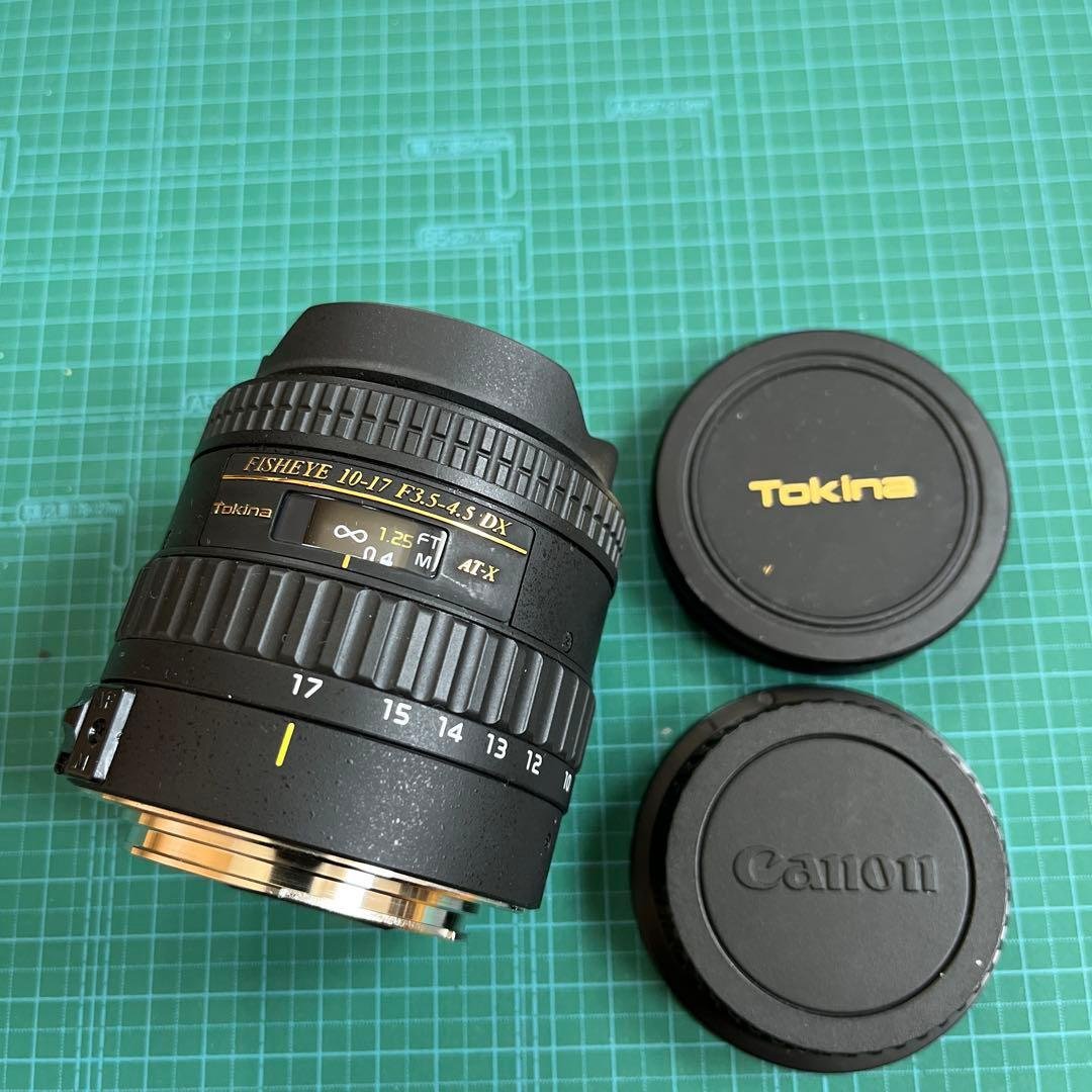トキナー ATX 10-17mm 魚眼ズーム F3.5-4.5 キヤノンEF用