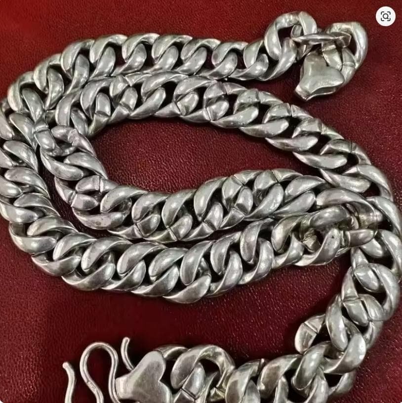 シルバー925 重量級 喜平ネックレス 約177g ヴィンテージ メンズ