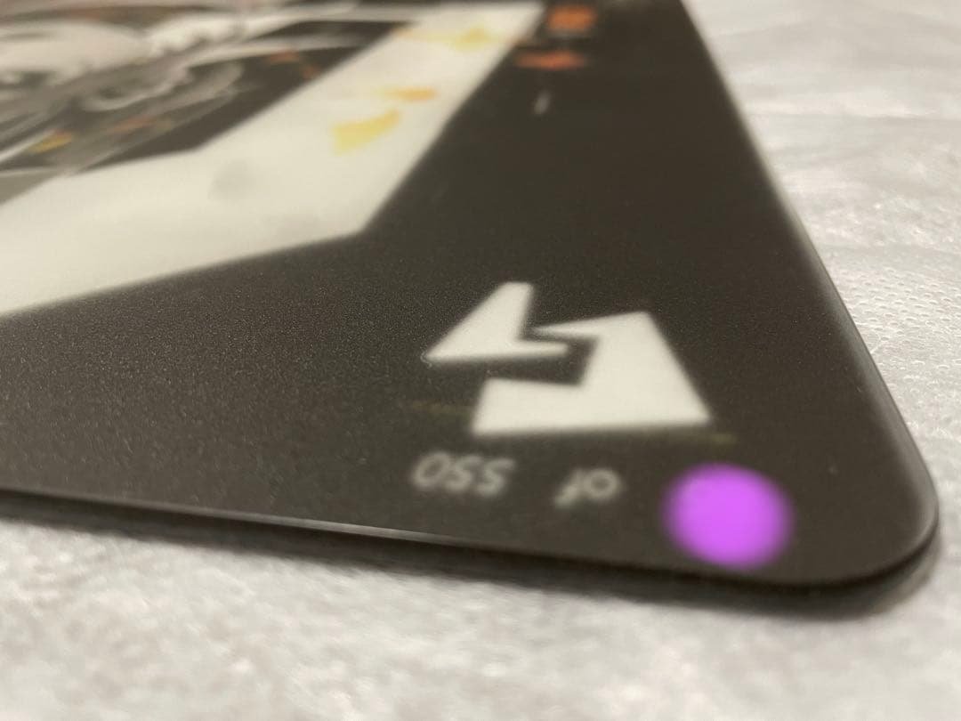 Y*y様 GLSSWRKS Akari Gold ガラスマウスパッド