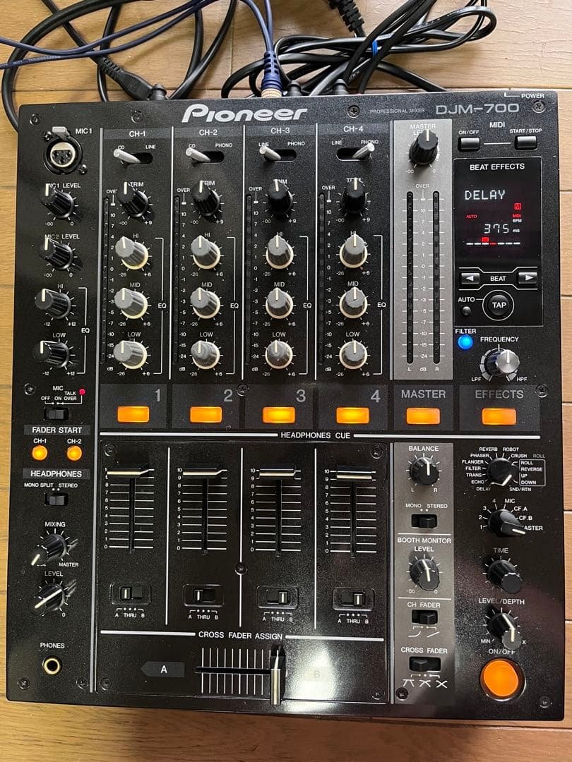 メンテナンス済み　美品　Pioneer DJM-700 フィルター装備