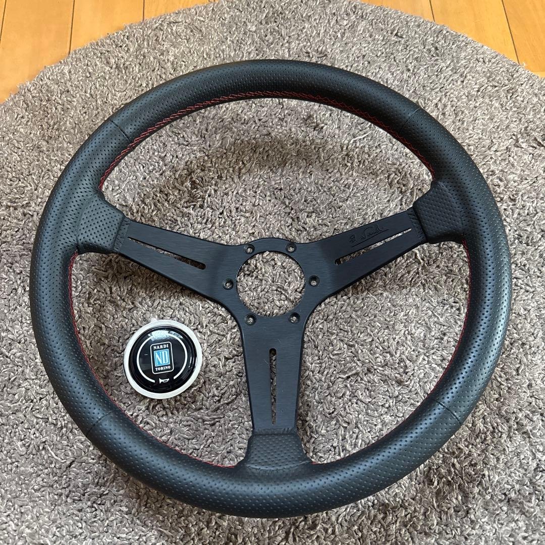 NARDI SPORTS TYPE ラリー レザー ディープコーンタイプ