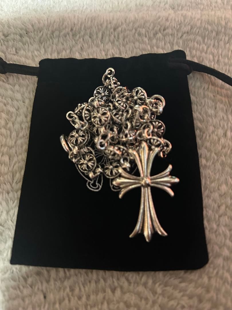Chrome Hearts シルバー クロスペンダント ネックレス