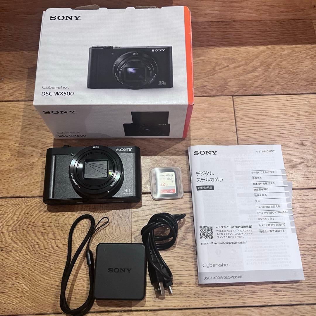 ⭐︎なつ⭐︎SONY DSC-WX500 コンパクトデジタルカメラ