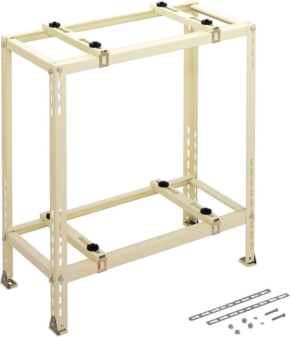 日晴金属 クーラーキヤッチャー 平地二段 アイボリー C-WG-L