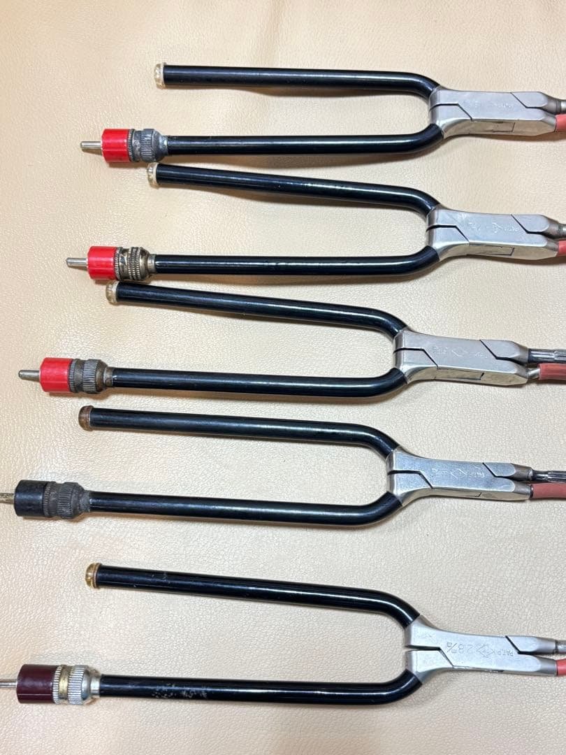 絶版ニチリ　シルバーアイロン　8,7,6,4,2.8ミリ　トランス、コード