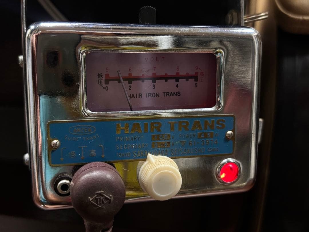 絶版ニチリ　シルバーアイロン　8,7,6,4,2.8ミリ　トランス、コード