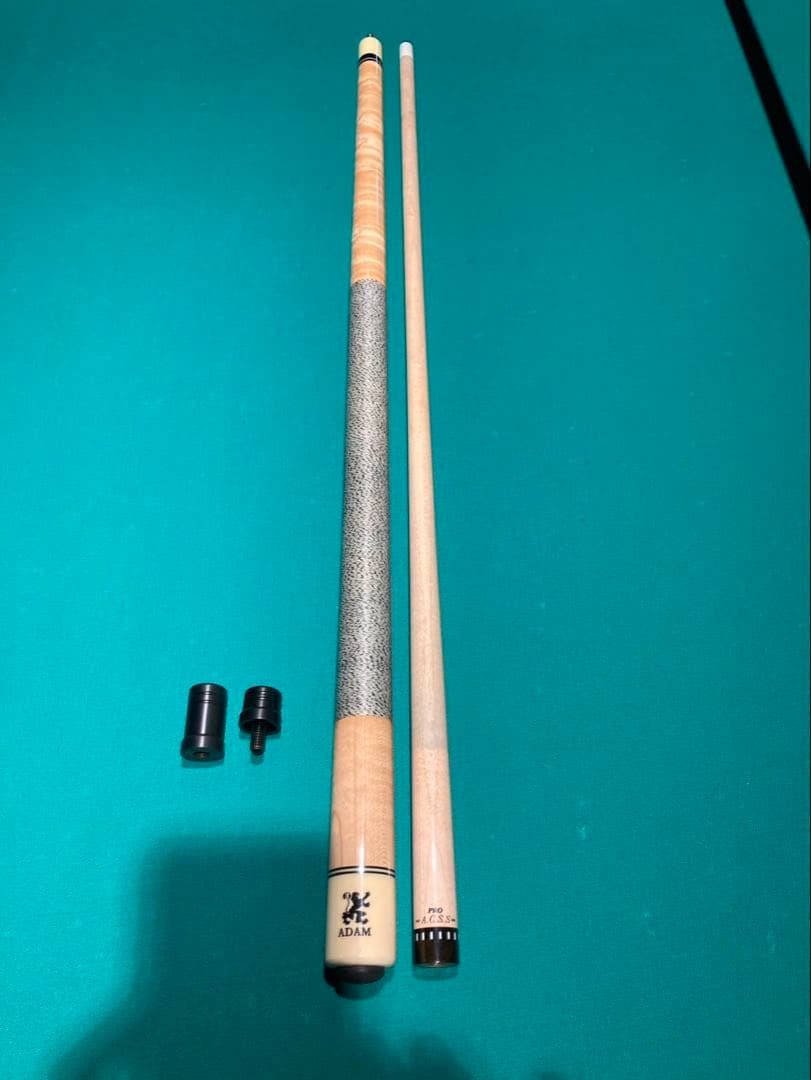 アダムキュー ACSSPRO ビリヤード シャフト 18山フラット