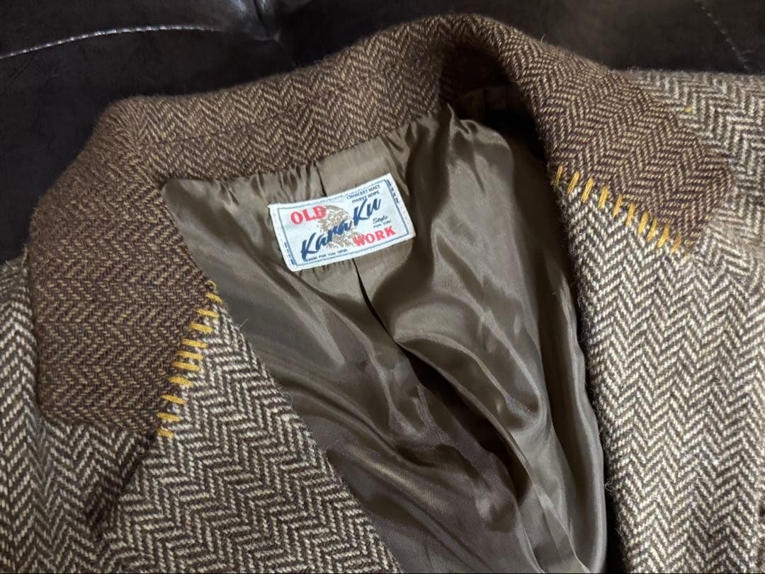 karuku ウールジャケット & ウールベスト 2点セット【未使用品】