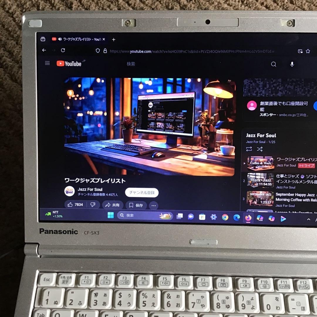★超速　Let’s Note最新Win11Pro Core i5/高速SSD