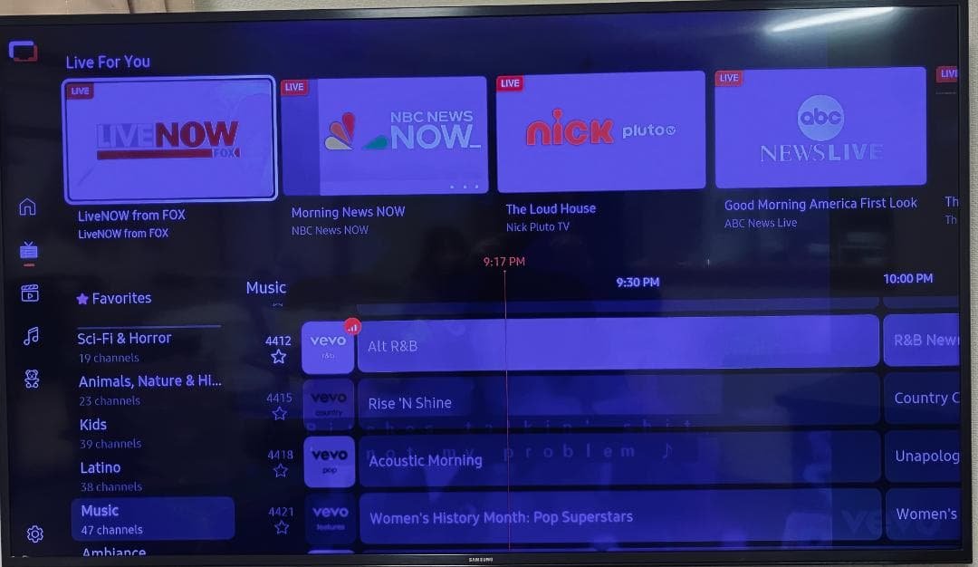 Sumsung 55インチ 4K スマートテレビ (US仕様)