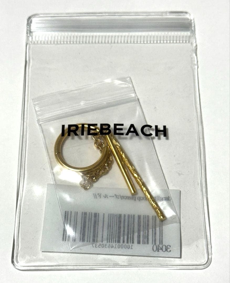 IRIEBEACH アイリービーチ 八木勇征着用 ピアス ゴールド
