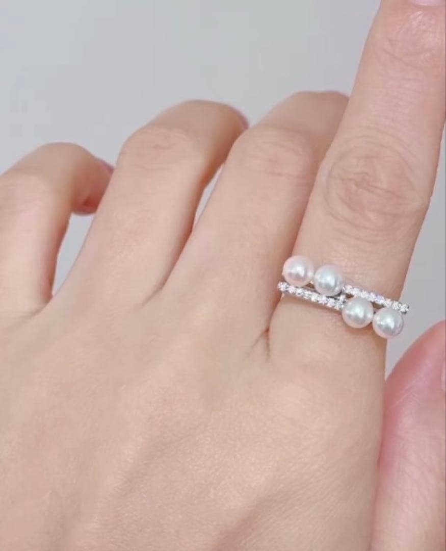 あこやベビーパールリング