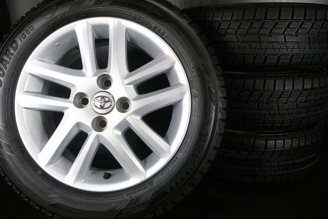 トヨタ純正 160系フィールダー イボ付き 国産スタッドレス 185/60R15