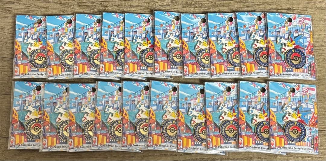 ポケモンセンター 福岡 フクオカ ロゴピンズ 20個