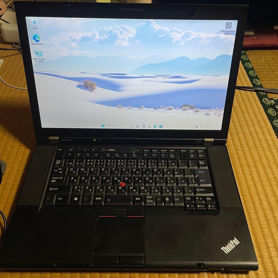 Windowsノート本体 Lenovo ThinkPad T510 Windows 11 Pro
