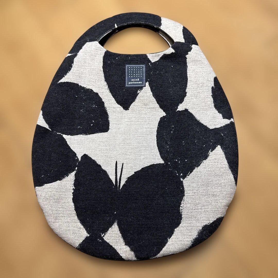 ミナペルホネン　エッグバッグ　slow dance