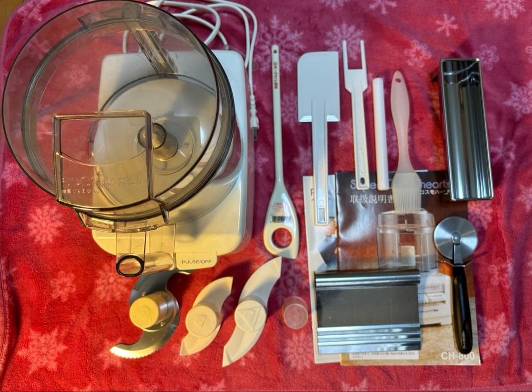 ホームメイド協会　スーパーコスモハートCH800 と調理器具セット